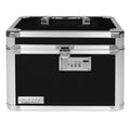 Combo Lock Storage Box, Black, Medium Density Fiberboard, VZ00102-2