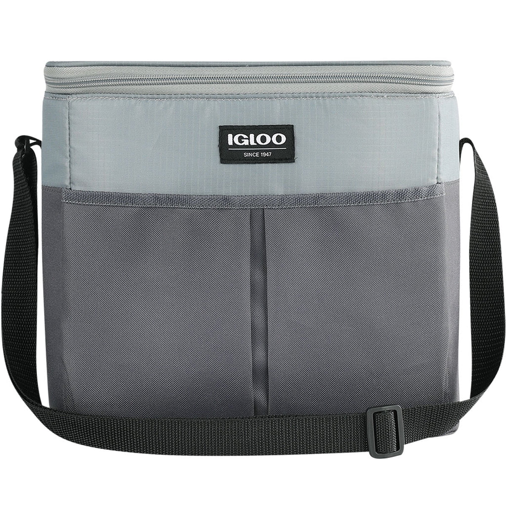 12 Can Hard Sided Thermocooler, Grey, 2 Pack