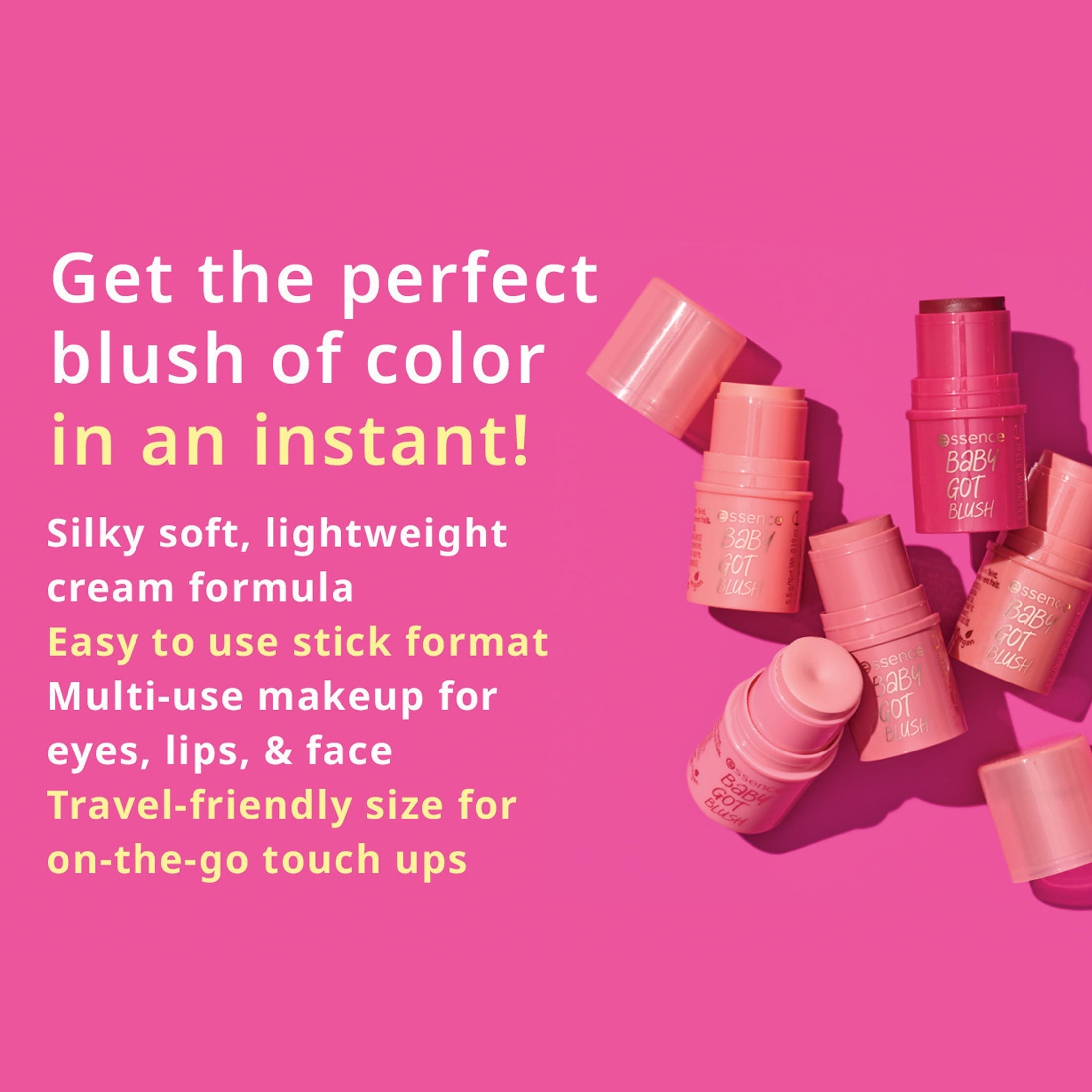 Baby Got Blush Stick, 10 Tickle Me Pink