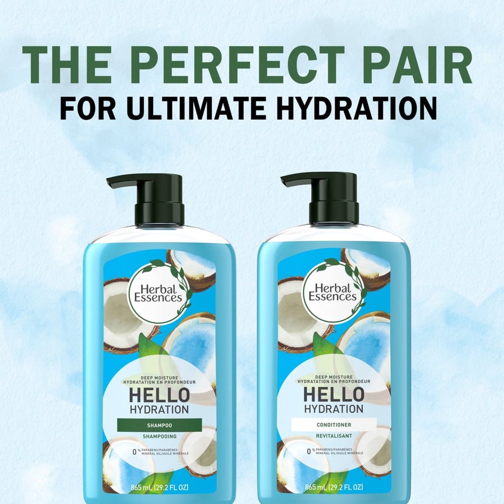Herbal Hydration Deep Moisture Daily Shampoo with Coconut, 29.2 fl oz