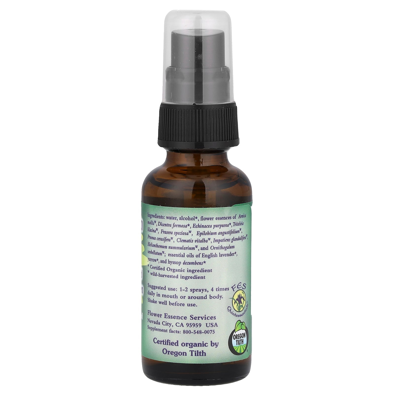 Flower Essence Services Post-Trauma Stabilizer, Flower Essence & Essential Oil, 1 fl oz (30 ml)
