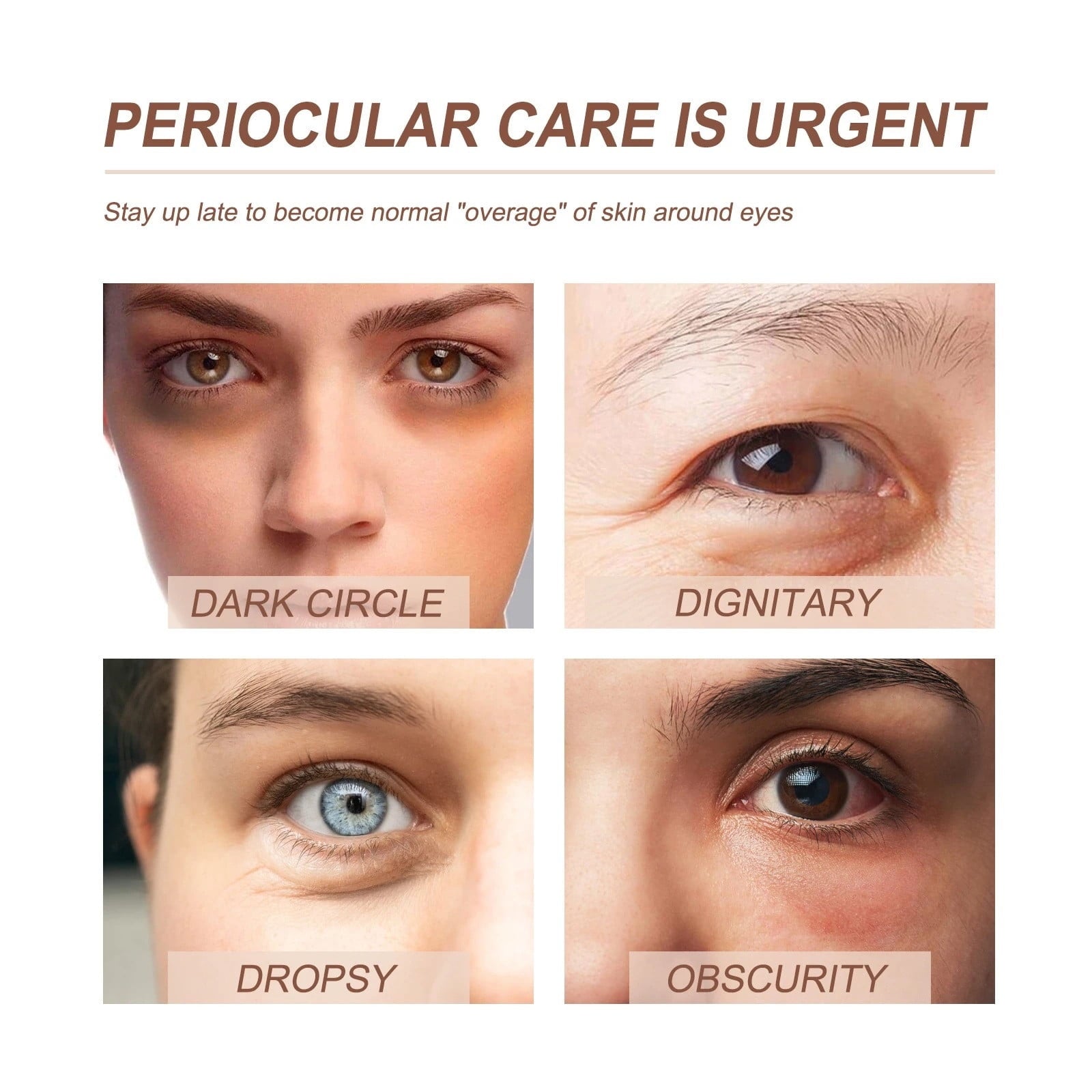 Firming Serum,Aging Eye Serums For Women & Men - Reduces Puffiness, Dark Circles, Under Eye Bags, Wrinkles And Fine Lines Around The Eyes20ML Essence Personal Care Clearance A