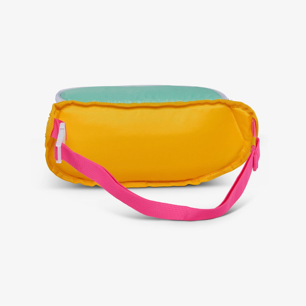 3 Can Capacity Retro Fanny Pack Cooler Bag, Lilac Purple