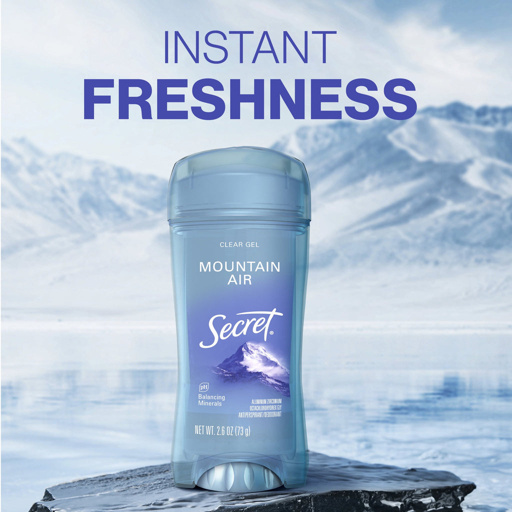 Fresh Clear Gel Antiperspirant & Deodorant for Women, Mountain Air, 2.6oz