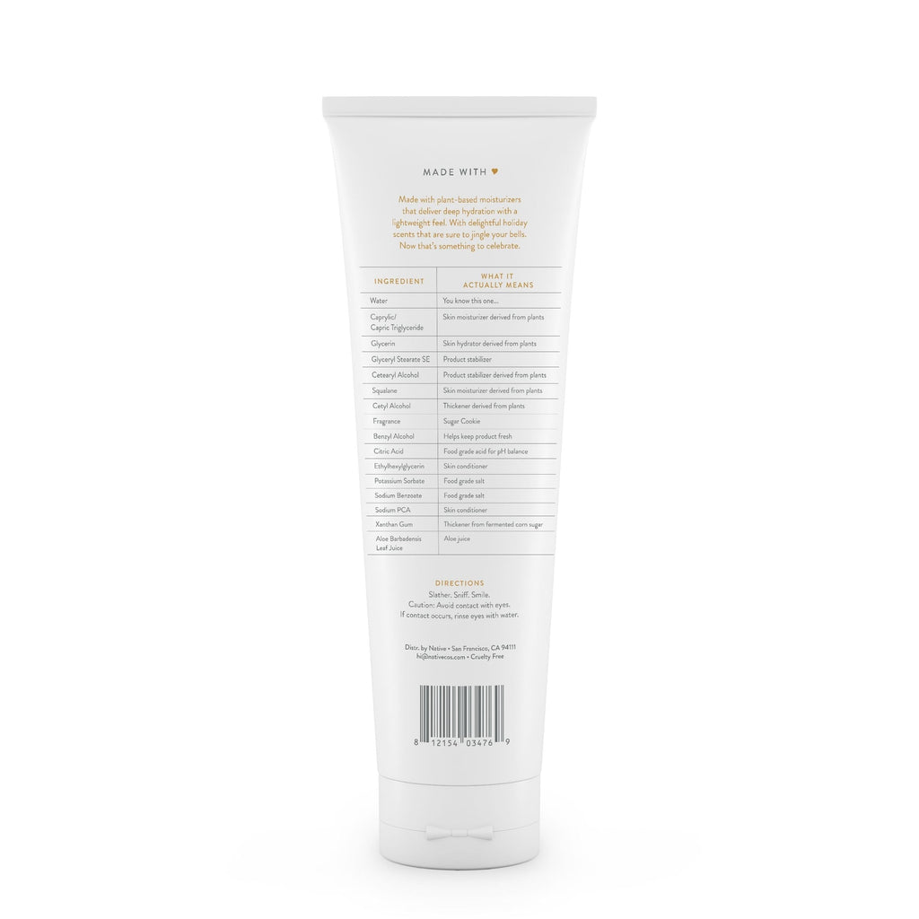 Limited Edition Hand & Body Lotion, Sugar Cookie, Silicone Free, Paraben Free, 12 fl oz