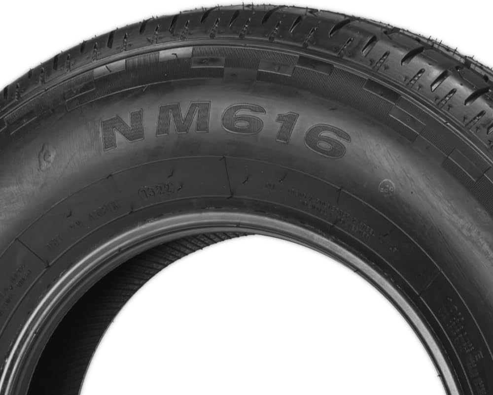 NAMA Set of 4 NM616 Heavy Duty ST Tire Radial Trailer Tire 205/75R15 Load Range E 10 Ply
