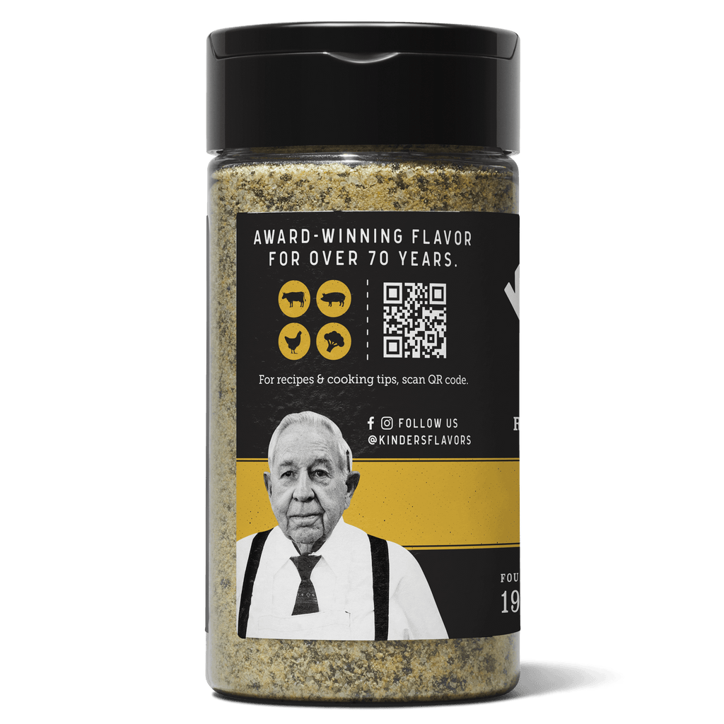Buttery Steak and Chop Seasoning Blend with Butter and Smoky BBQ Spices, 6.4 oz