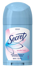 Deodorant Solid 1.7oz Powder Fresh Antiperspirant (Pack of 3)