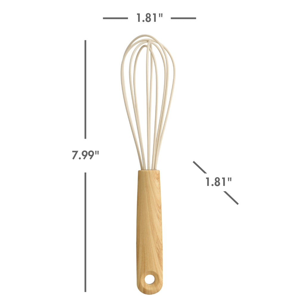5 Piece Mini Utensils, Light Gray