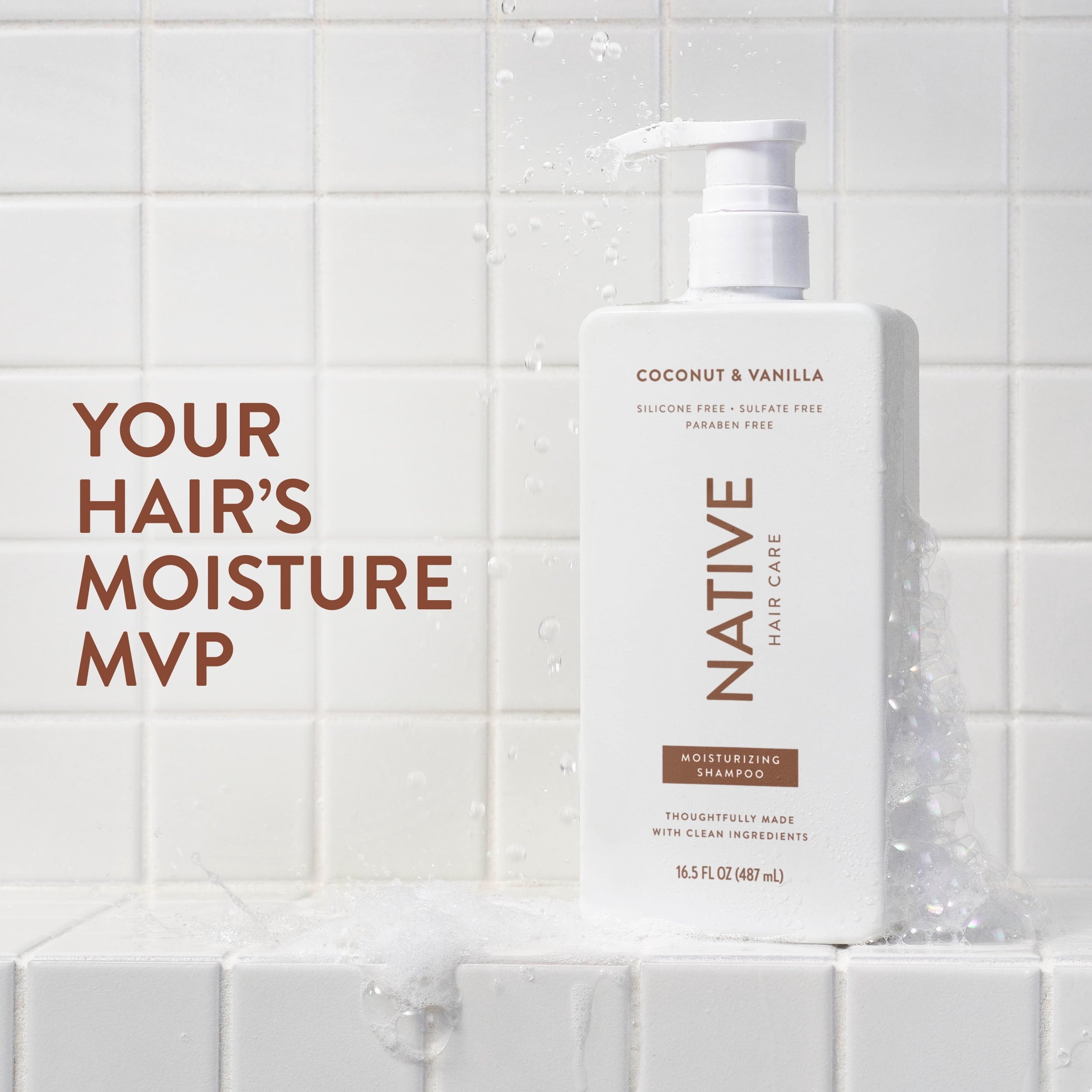 Moisturizing Shampoo Coconut and Vanilla 16.5 fl oz