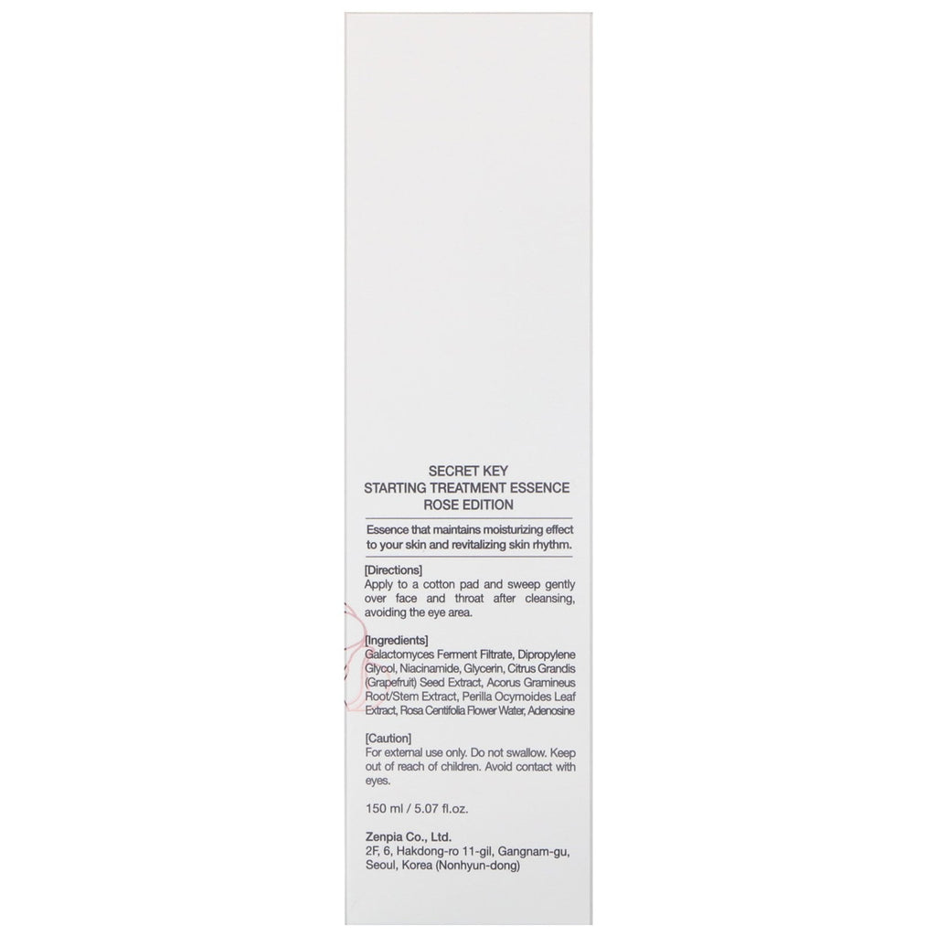Key Starting Treatment Essence Rose Edition 5 07 fl oz 150 ml