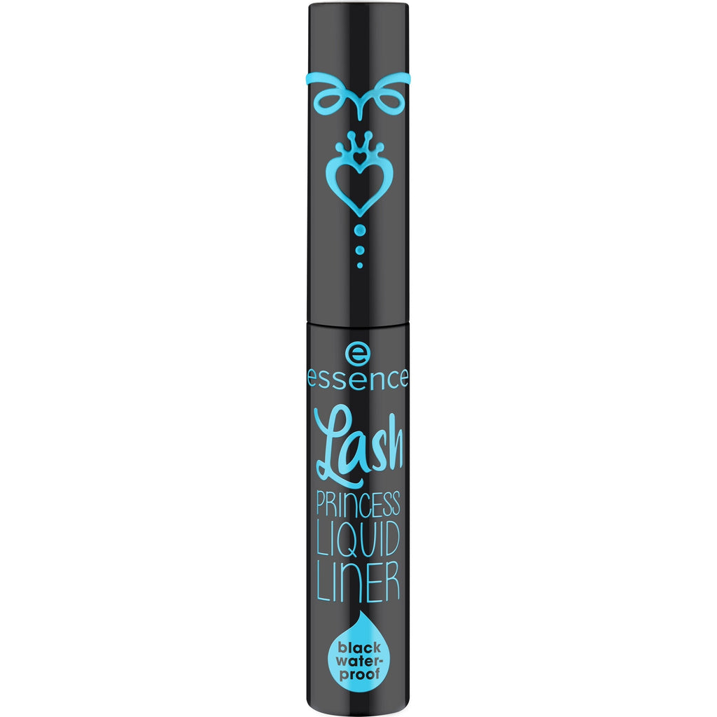 Lash Princess Liquid Eye Liner, Brush-Tip, Black Waterproof