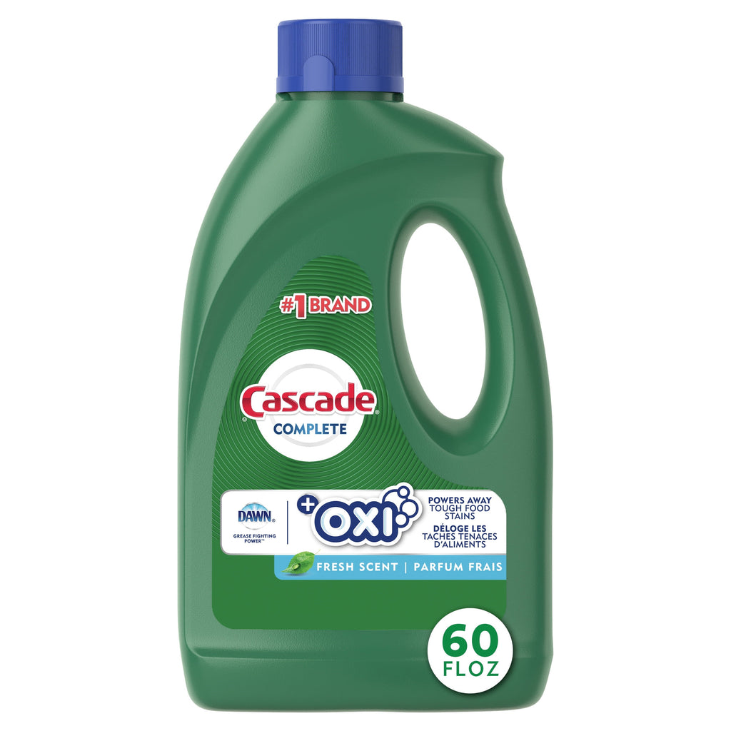 Complete Gel + Oxi, Dishwasher Detergent, 60 fl oz