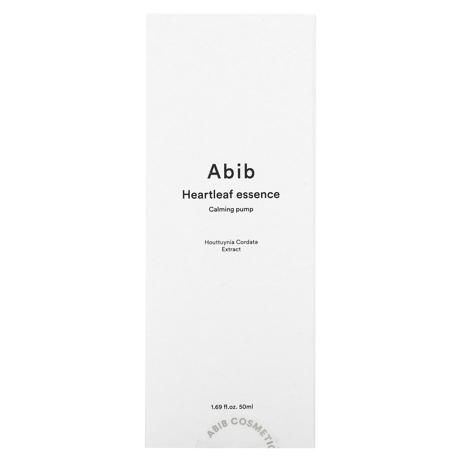 Abib - Heartleaf Essence Calming Pump(50ml/1.69oz)