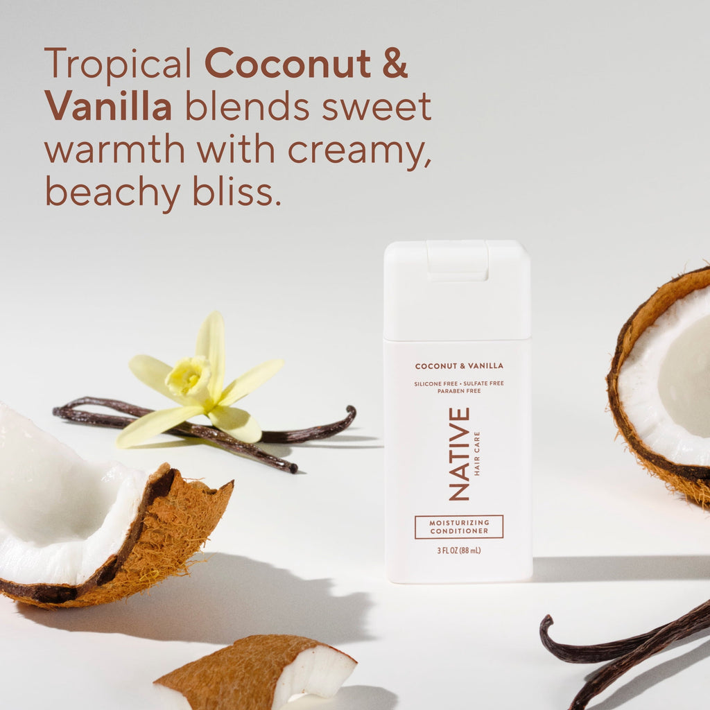 Moisturizing Conditioner Mini Coconut and Vanilla 3 fl oz