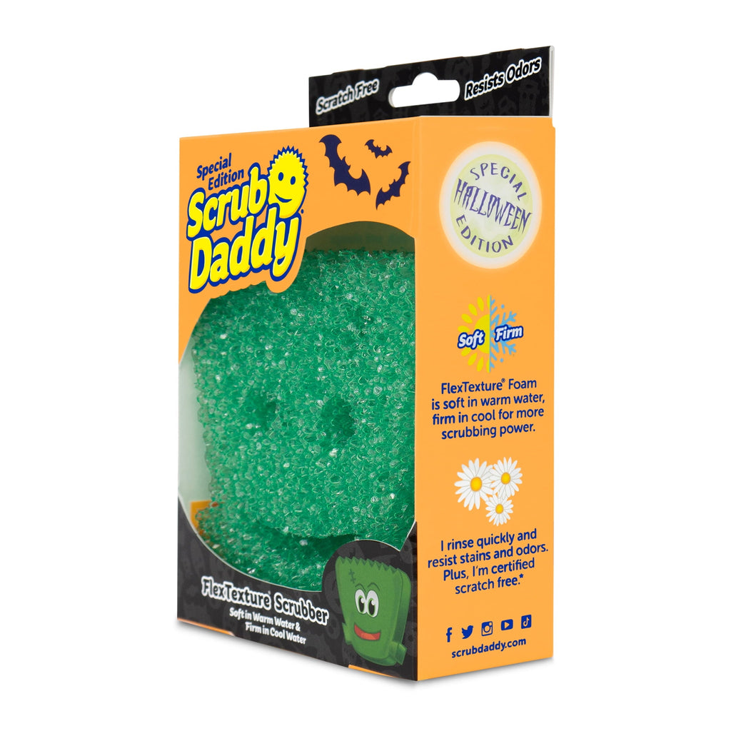 Halloween Pumpkin Non-Scratch Cleaning Sponge