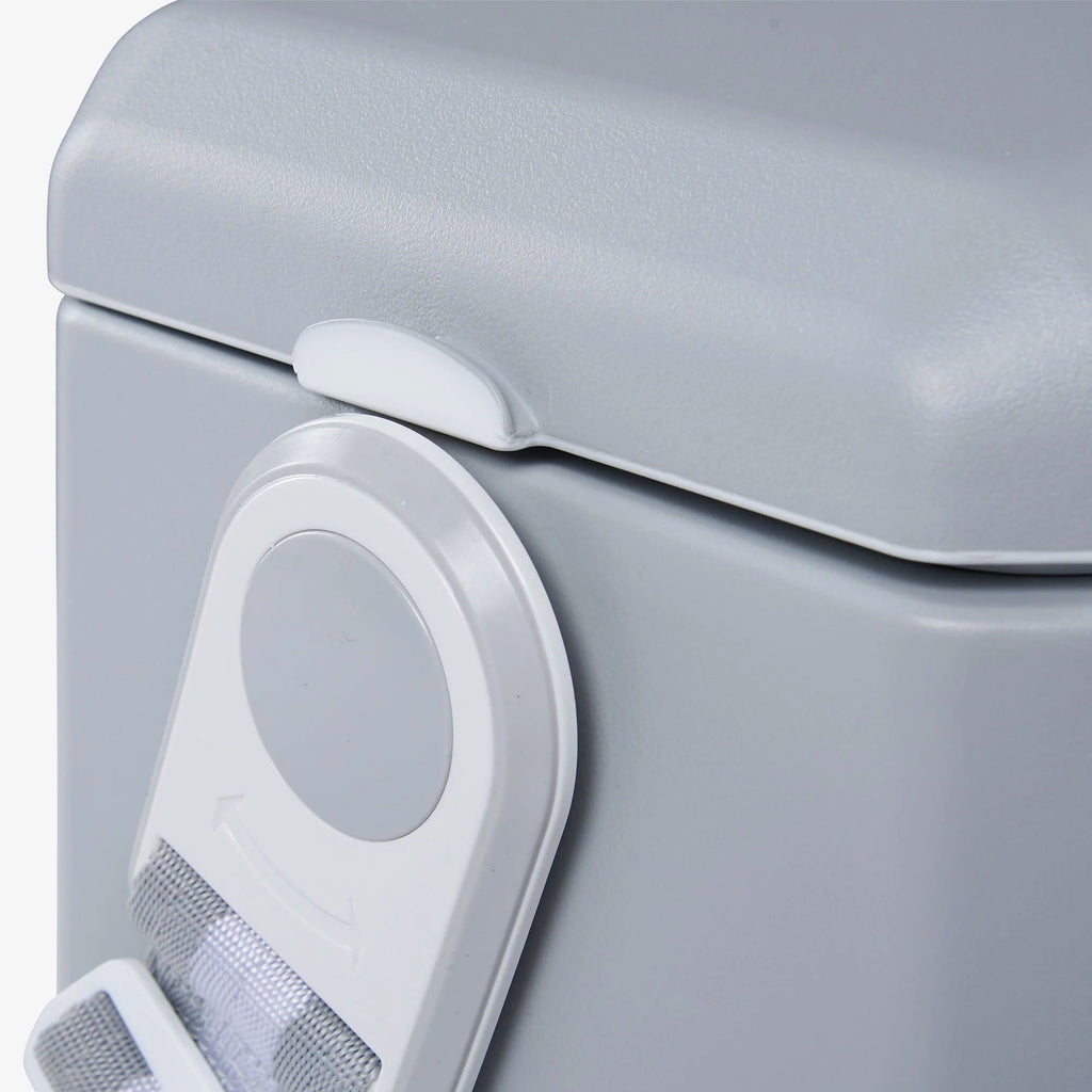 11 Quart Tag Along Too Strapped Picnic Style Cooler, Light Gray