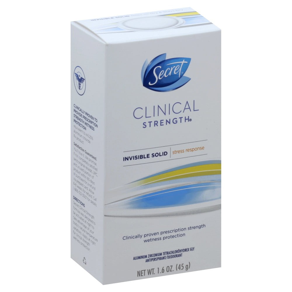 Clinical Strength Clear Gel Stress Response Deodorant, 1.6 oz (Pack of 4)