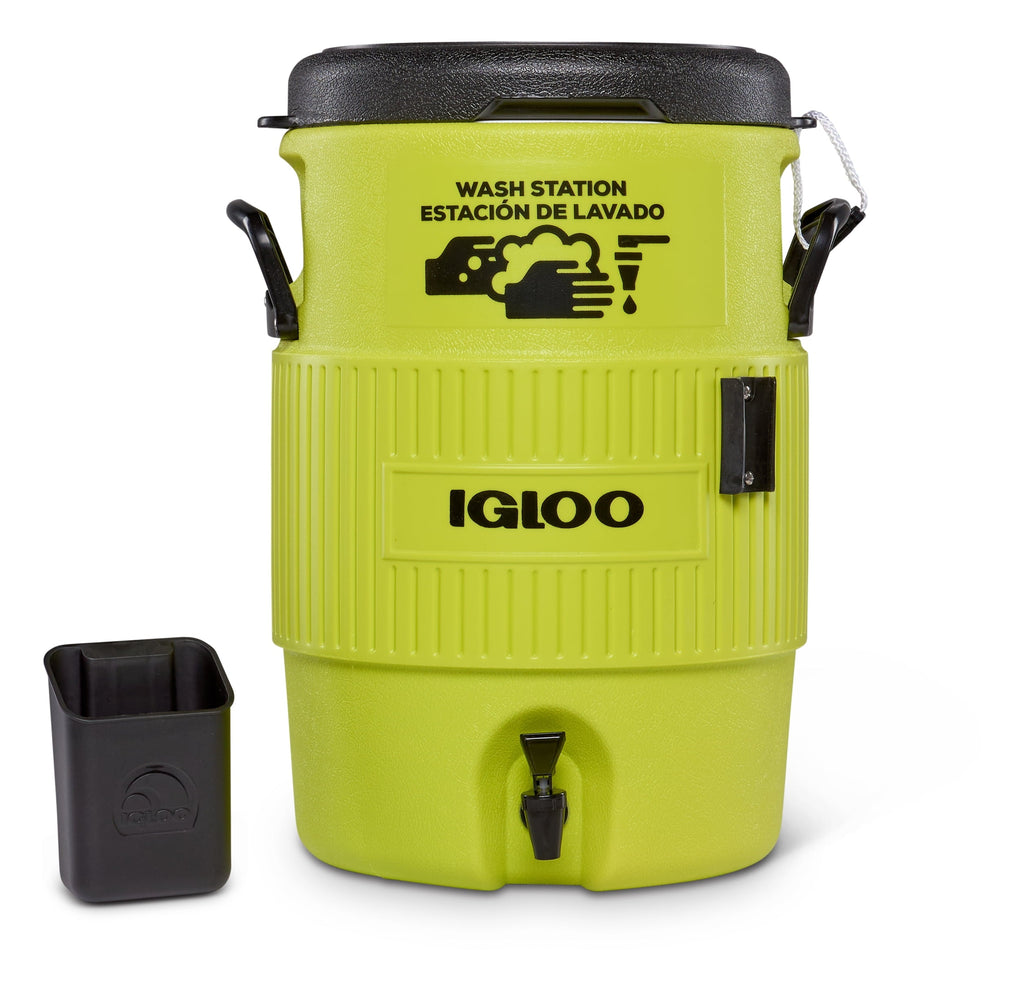 5 Gallon Handwash Station Cooler - Acid Green