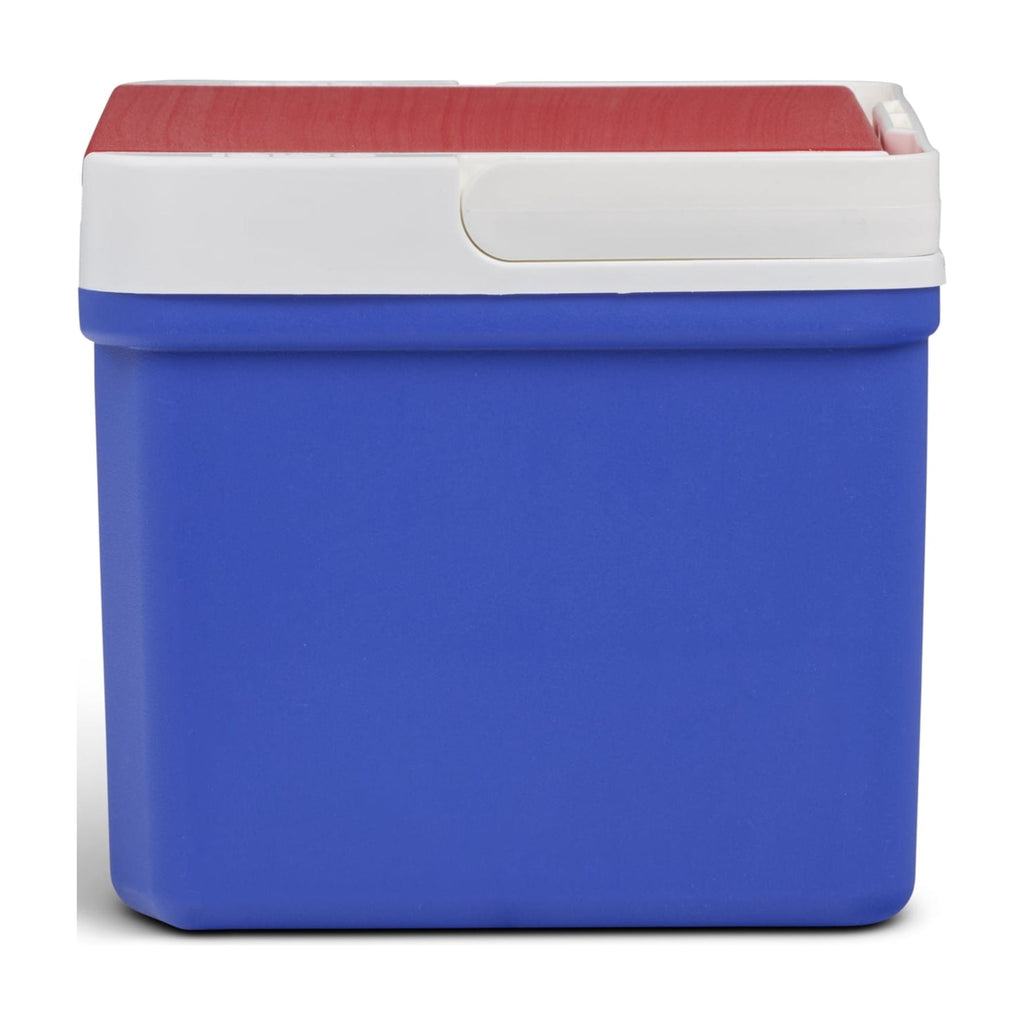 9 QT Laguna Ice Chest Cooler, Blue Red and White