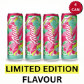 Energy Drink, Cherry Twist Flavor, 12 fl oz Cans (Pack of 4), Zero Sugar, 200mg Caffeine, Limited Edition
