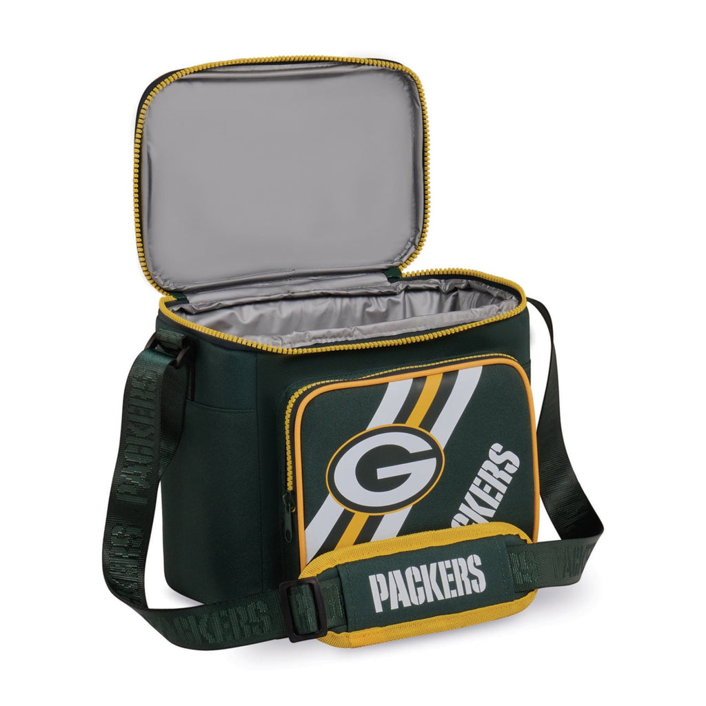 Green Bay Packers Square Lined 4-Pack Cooler