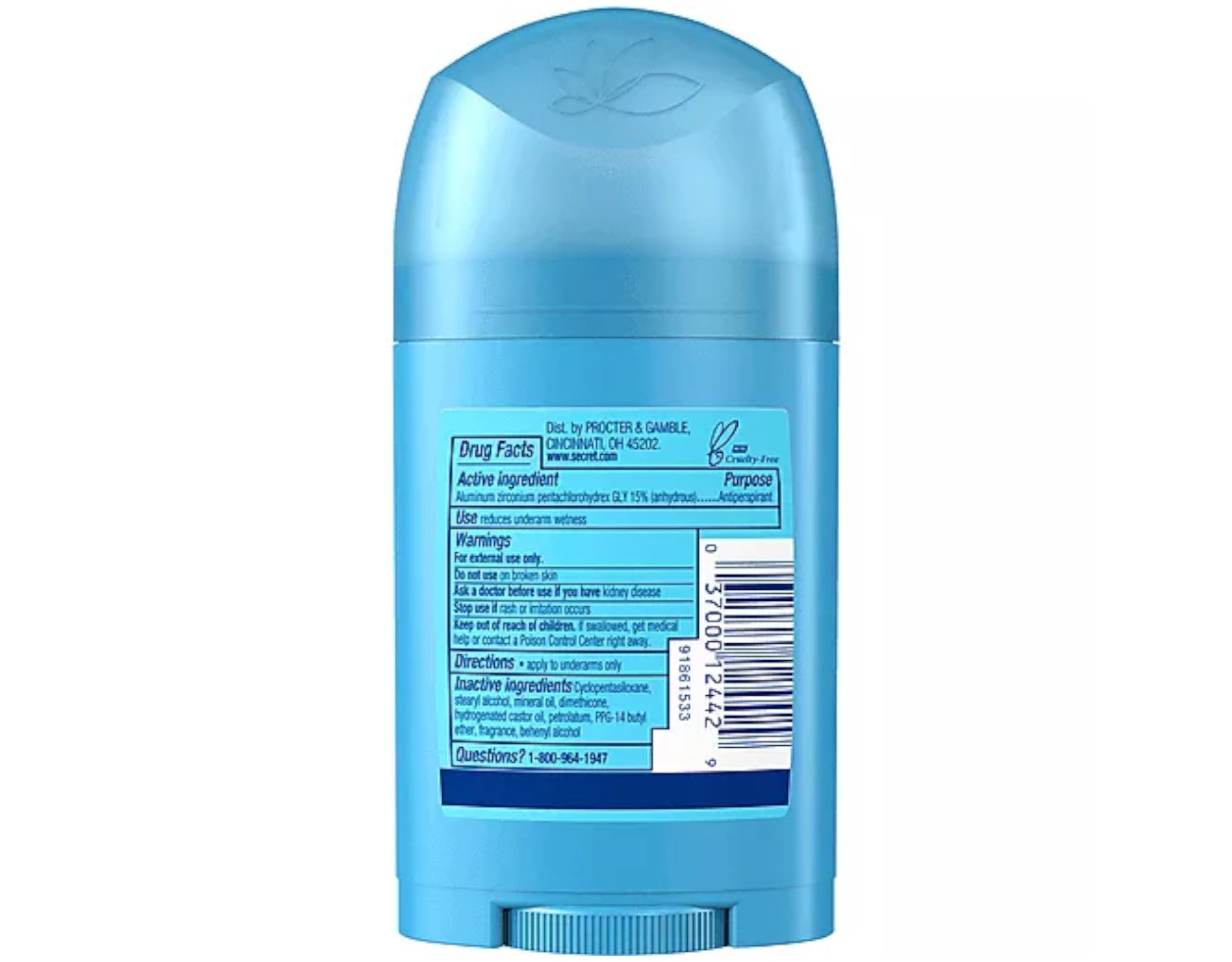 6 Pack - Secret Anti-Perspirant Deodorant Solid Powder Fresh 1.70 oz Each