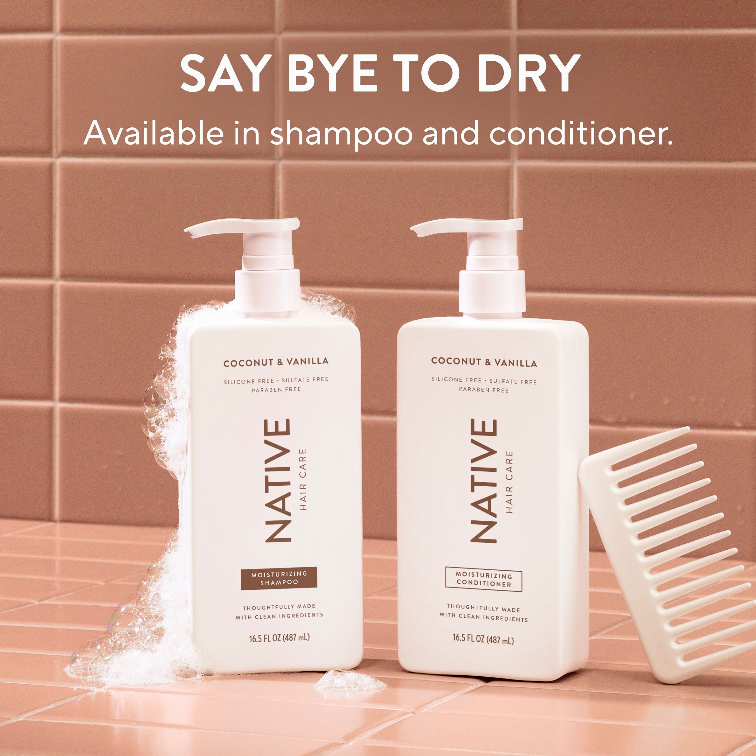 Moisturizing Shampoo Coconut and Vanilla 16.5 fl oz