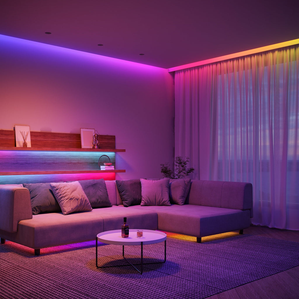 24.6ft Wi-Fi RGBICW LED Strip Light