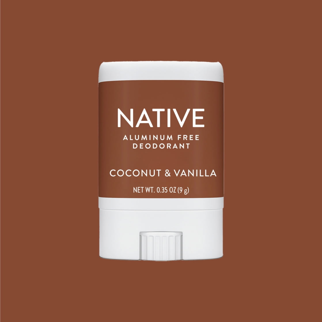 Deodorant, Aluminum Free, Coconut & Vanilla, for Women and Men, Travel Size 0.35 oz