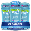 Fresh Clear Gel Antiperspirant and Deodorant for Women, Waterlily Scent, 2.6oz (Pack of 3)