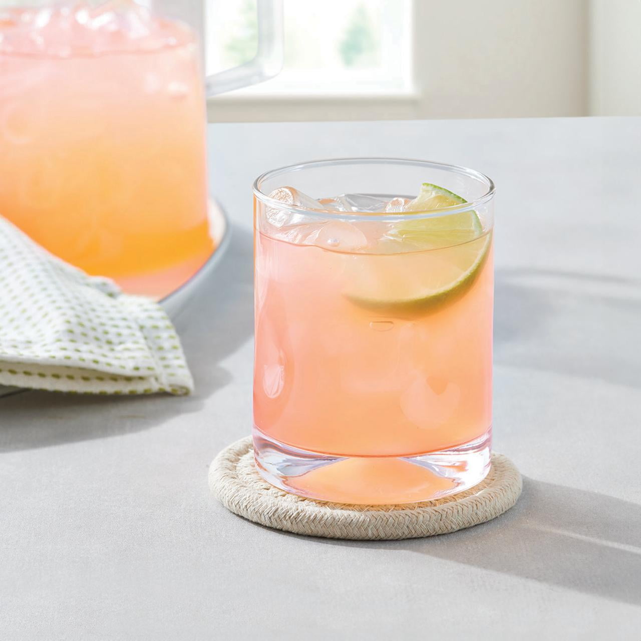 Better Homes & Gardens Lyra Glass Drinkware Set, 12.5 oz, 4-Piece