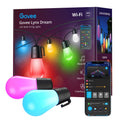 48ft light Bulbs String RGBW WiFi+Bluetooth, for Indoor and Outdoor Decoration