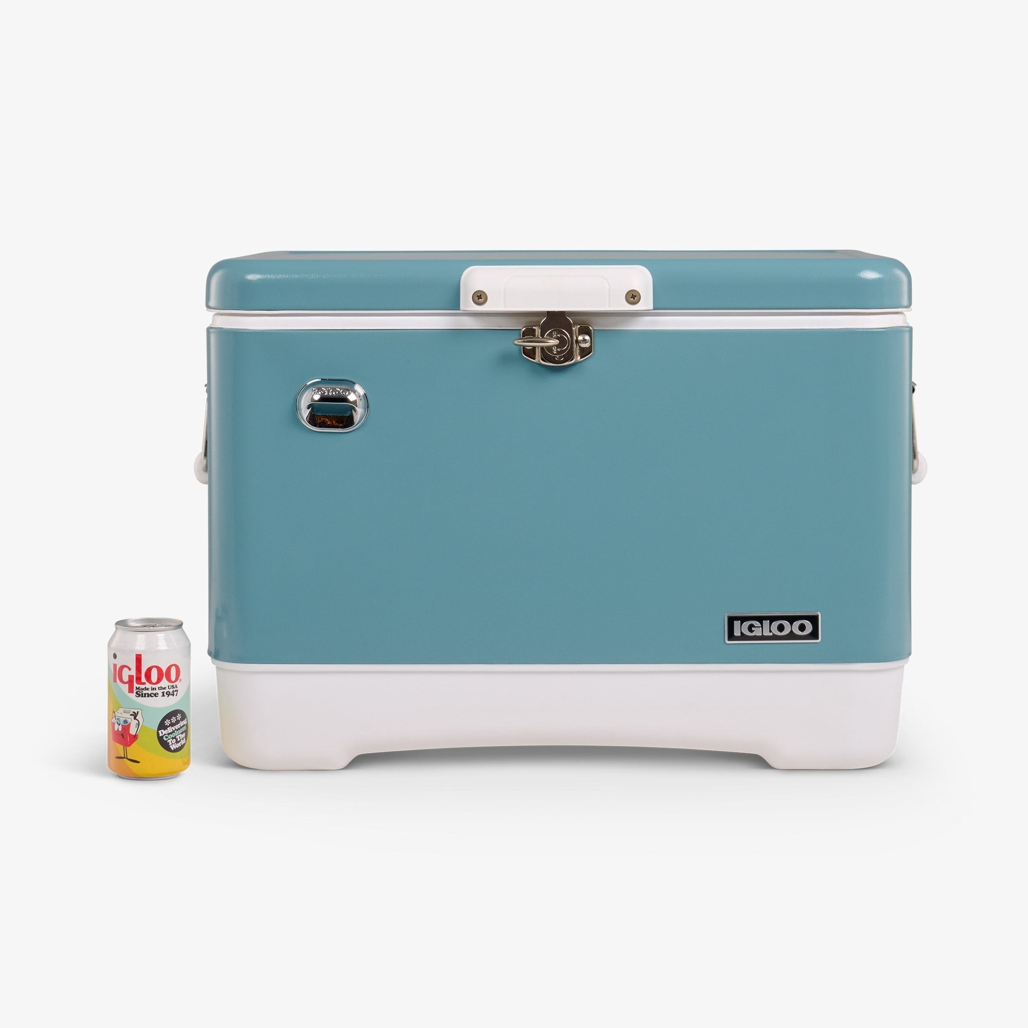 IGLOO Legacy 54 Qt Cooler, Red Star