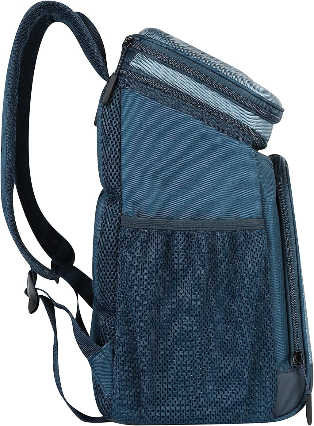 18-Can MaxCold Evergreen Hardtop Cooler Backpack - Blue