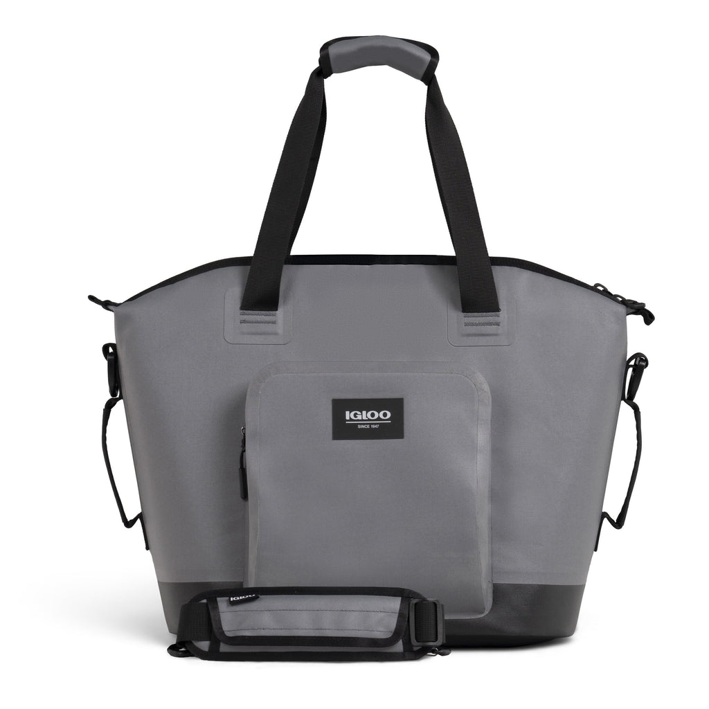24 Can Capacity Trailmate Tote Cooler Bag, Carbonite Gray