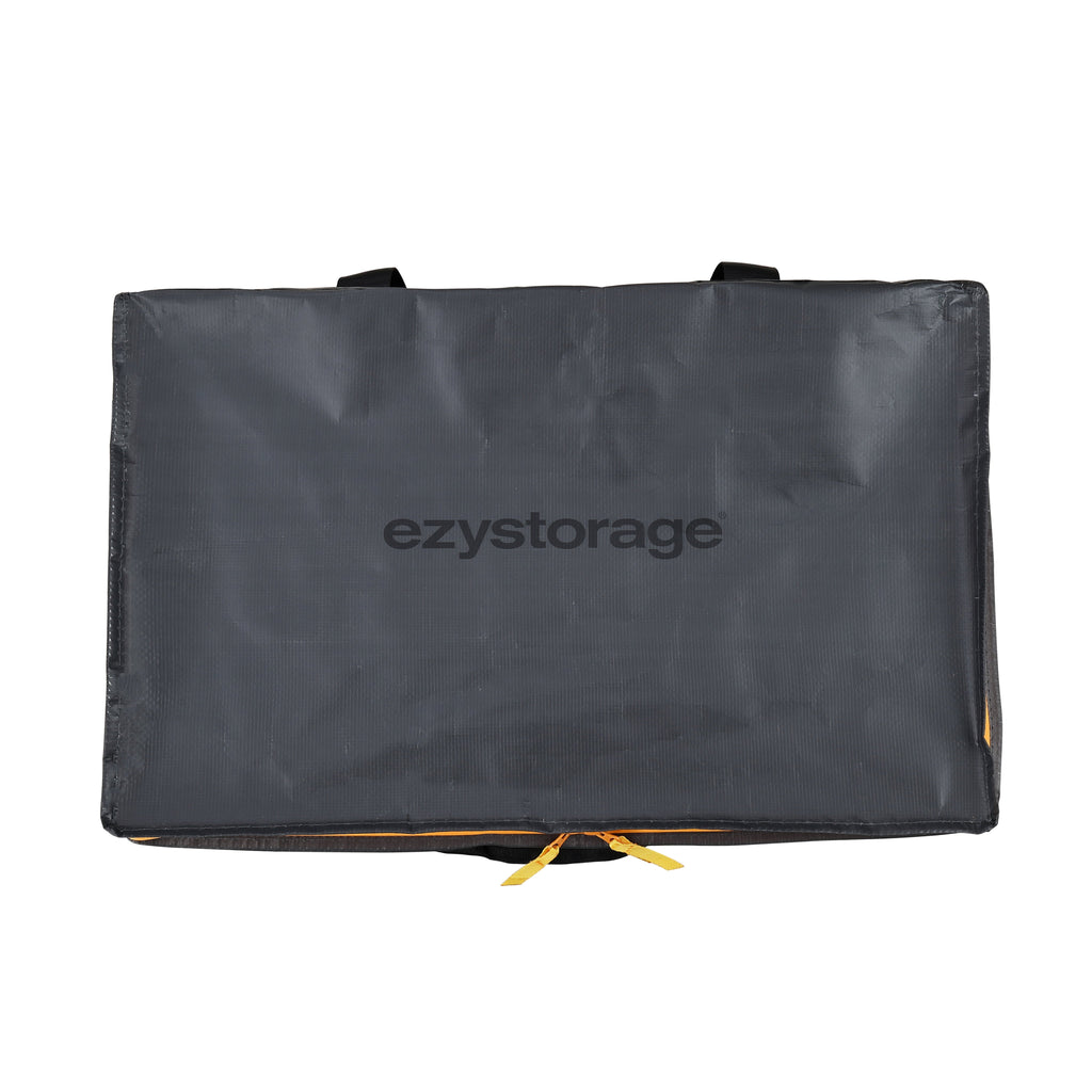 22.1 Gallon, Large, Heavy-Duty Collapsible Utility Storage Bag with Zipper and Reinforced Handles