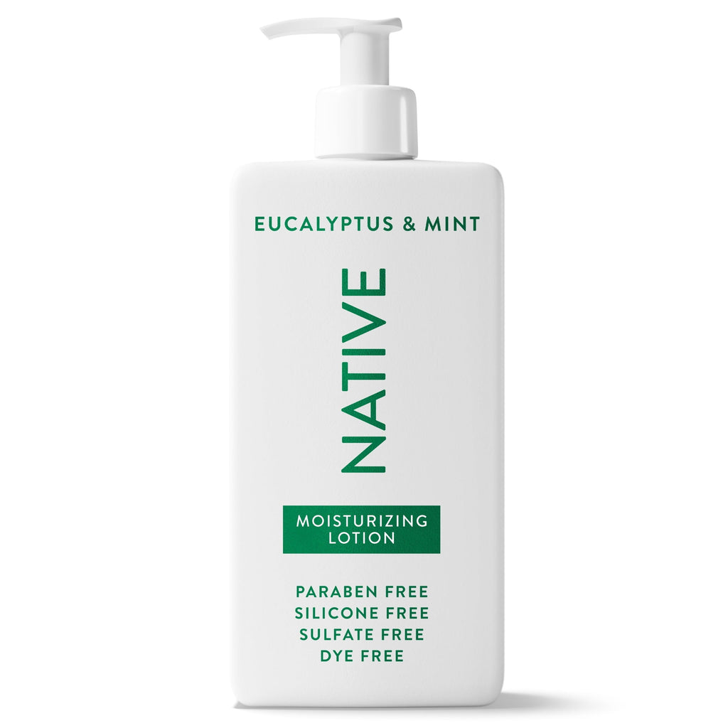 Moisturizing Hand & Body Lotion, Eucalyptus & Mint, Silicone Free, for Men and Women, 16.5 oz