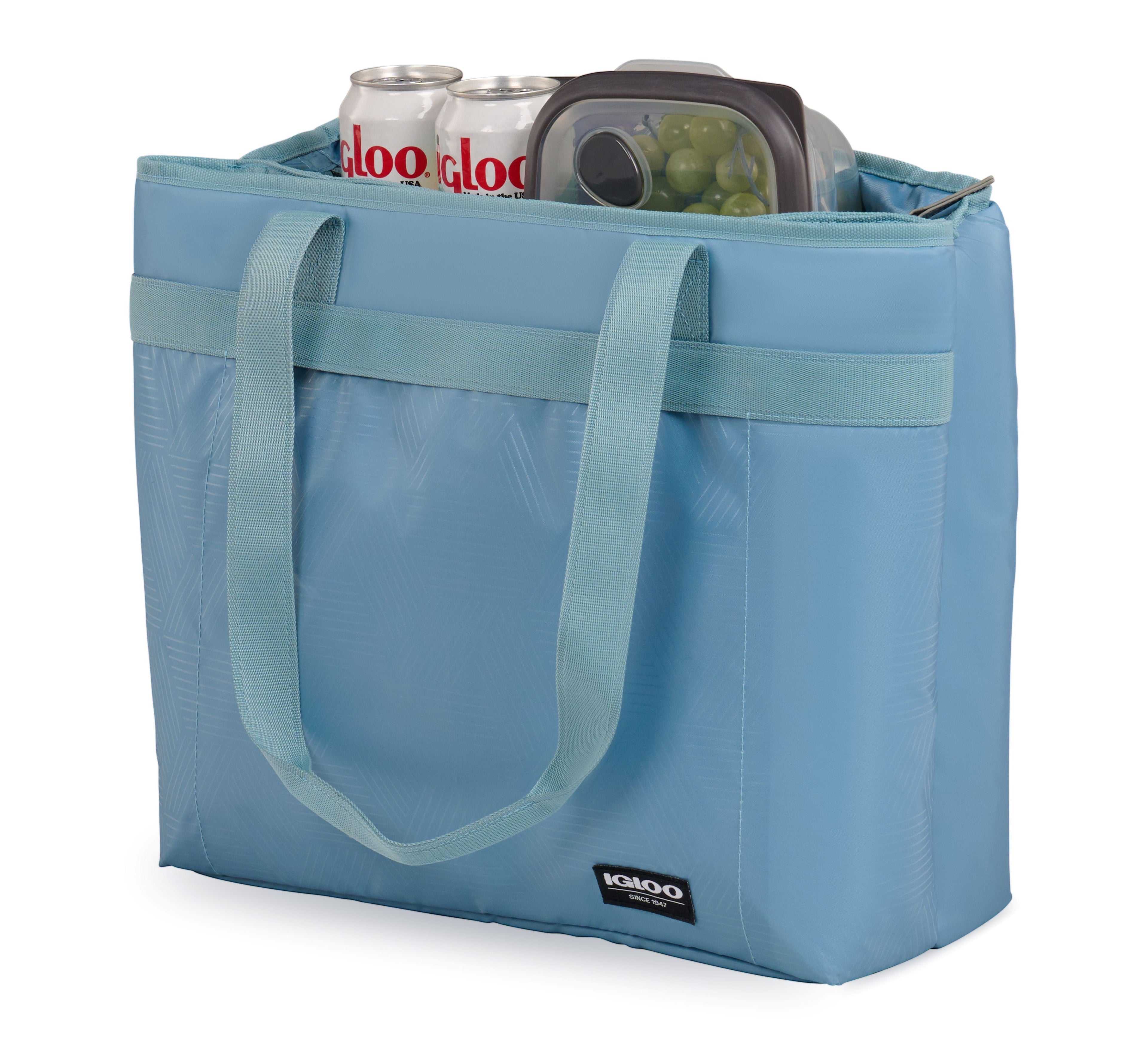 20 Can Capacity Laguna for Compartment Soft-Sided Tote Cooler Bag, Powder Blue