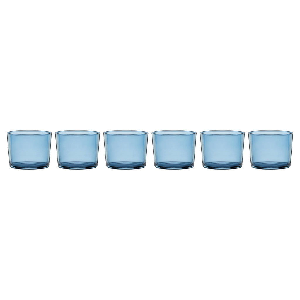 Entertain 365 12-Piece Clear Glass Stackables Drinkware Set