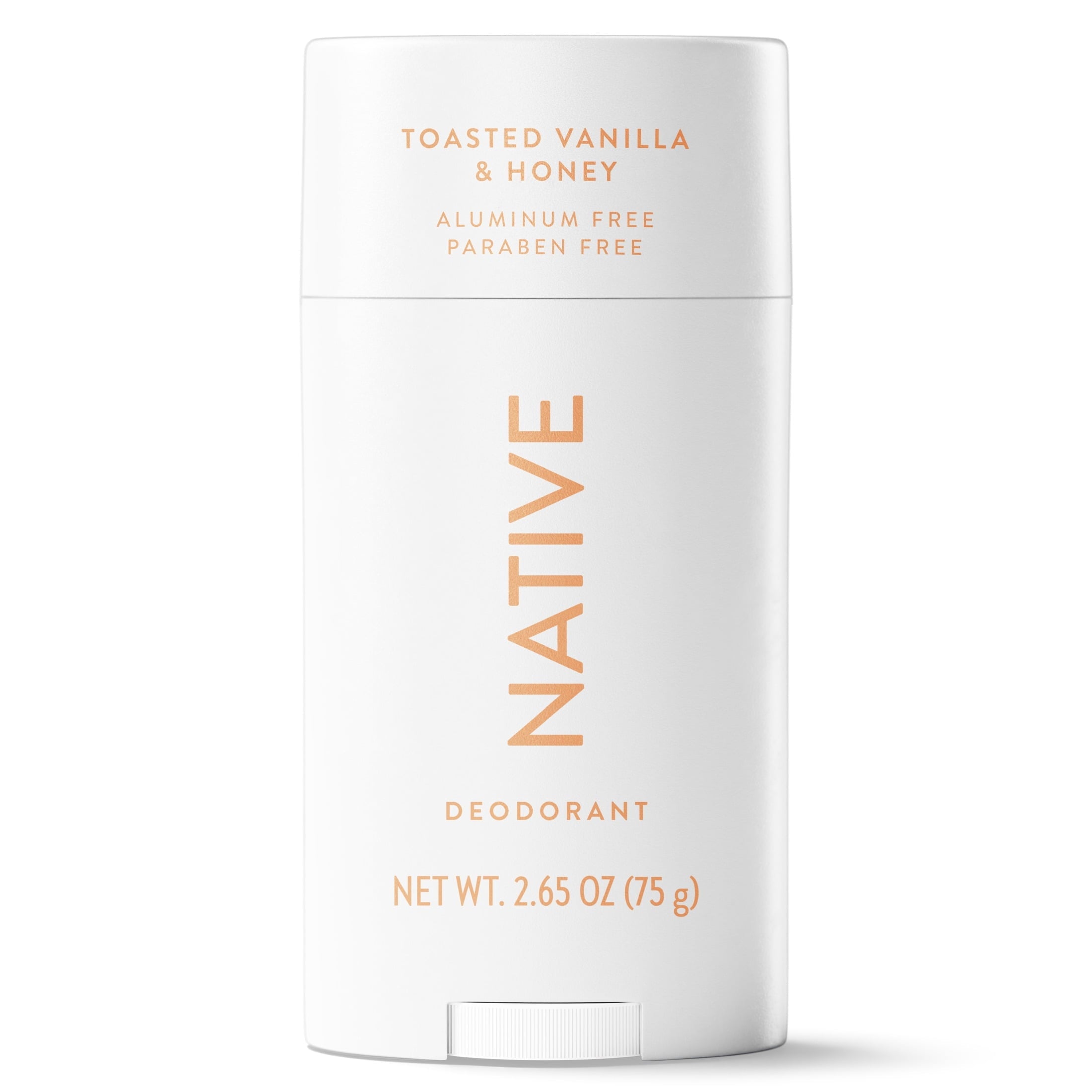 Aluminum Free Deodorant For Women, 72 Hour Solid Deodorant Stick, Toasted Vanilla & Honey, 2.65oz