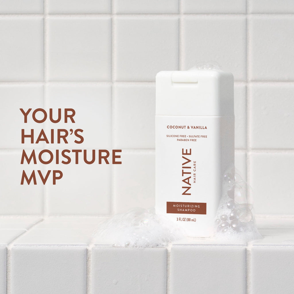 Moisturizing Shampoo Mini Coconut and Vanilla 3 fl oz