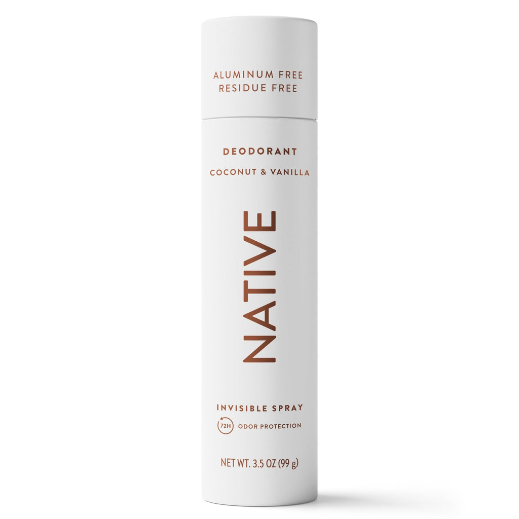 Deodorant & Body Spray, Aluminum Free, Coconut & Vanilla, for Women and Men, 3.5 oz