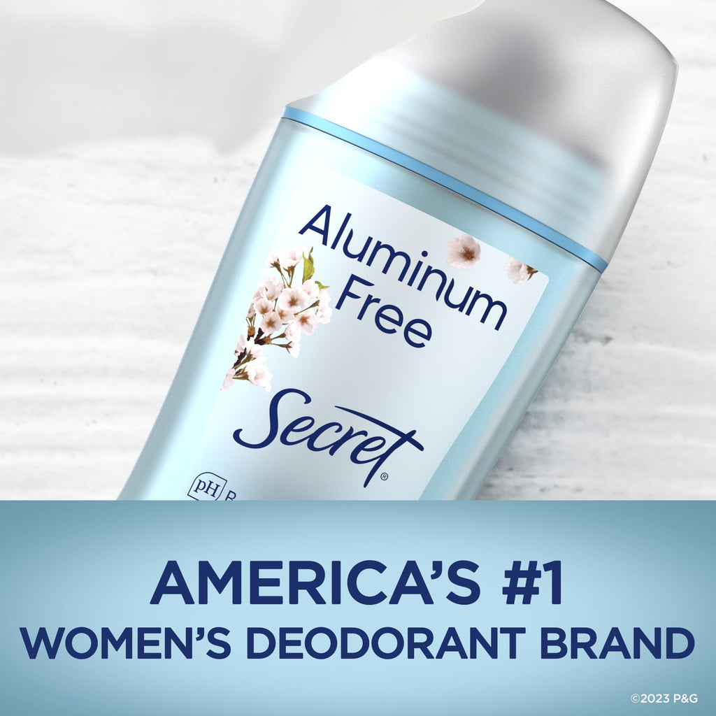 Aluminum Free Deodorant for Women, Cherry Blossom, 2.4 oz