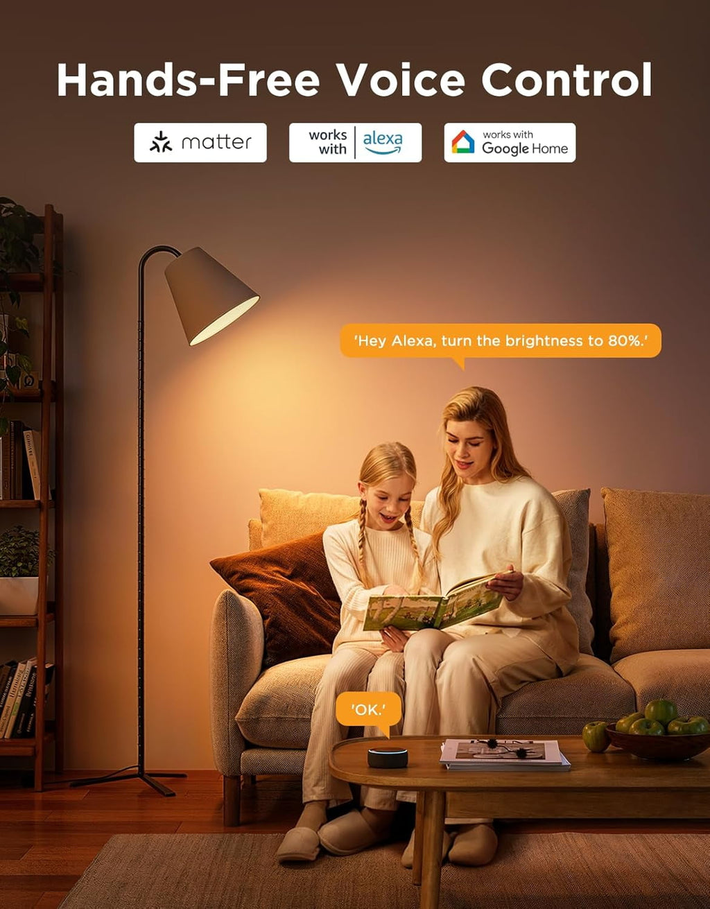 E26 Smart LED Colored Light Bulbs (4pack)