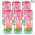 New Energy Drinks Strawberry Sunrise Low - Calorie, Zero Suger, Energy Boost Drinks 12 oz (6 Pack)