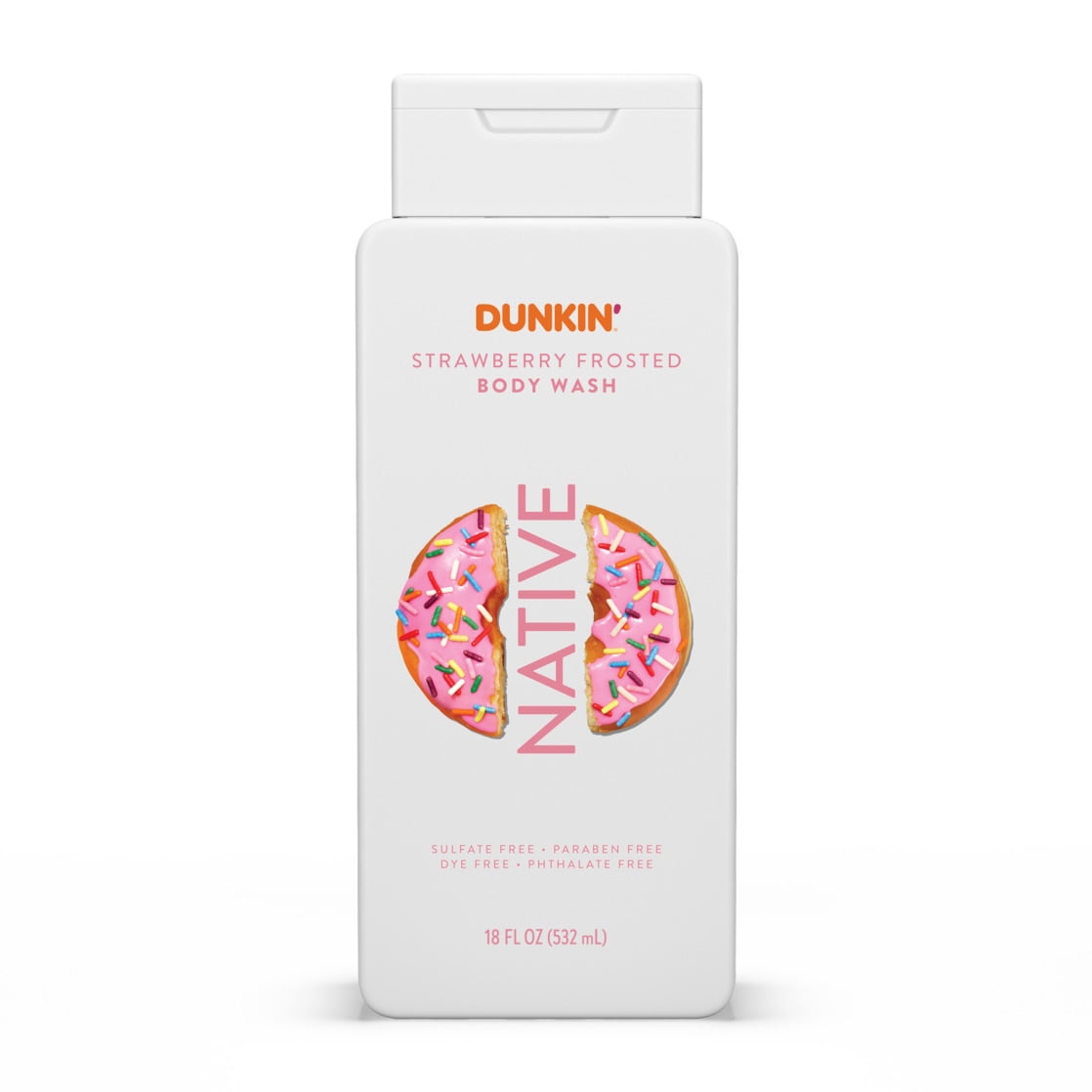 Body Wash, Sea Salt & Cedar, Sulfate Free, Naturally Derived Ingredients, 24hr Freshness, for Women & Men, 18 fl oz