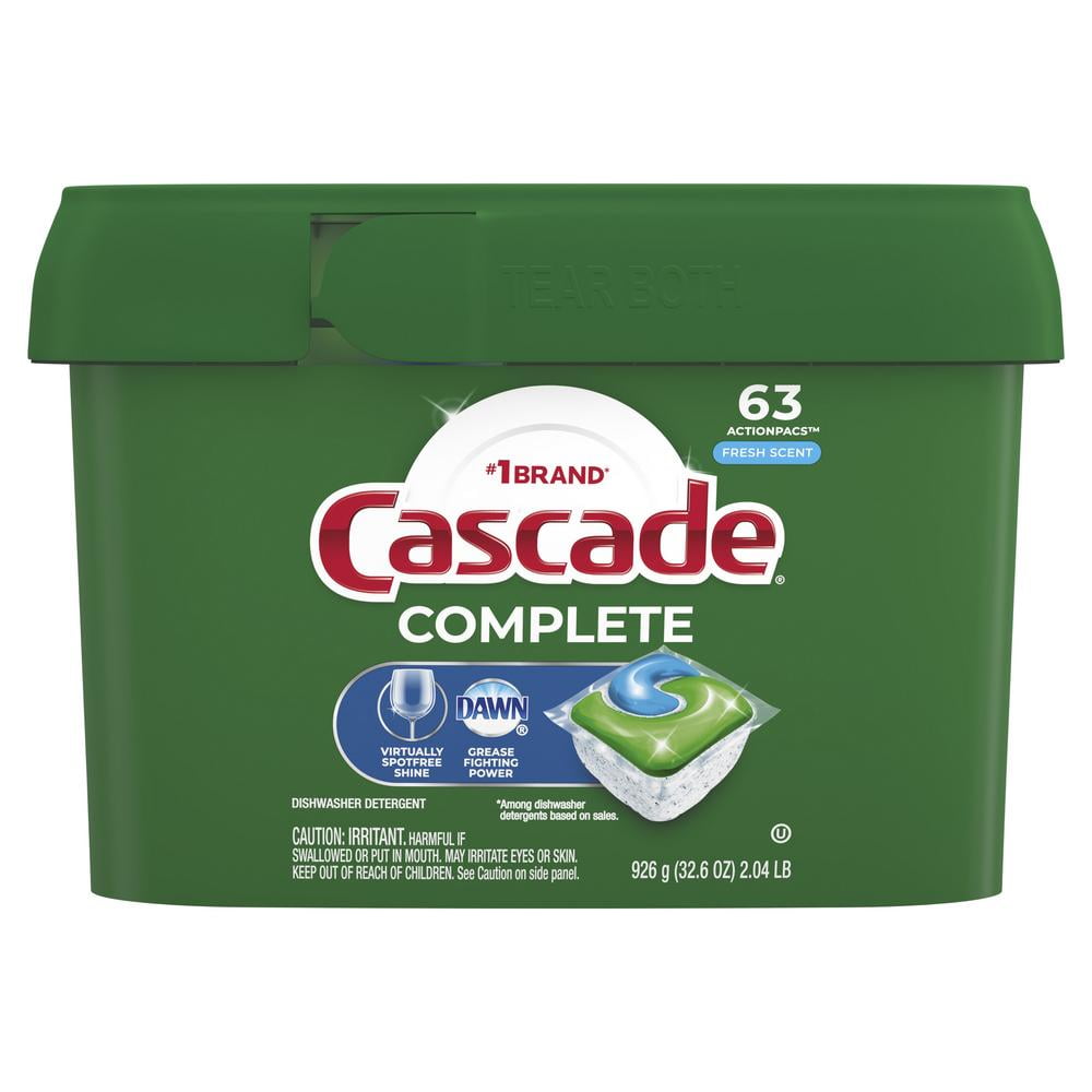 Complete&nbsp;Fresh Scent Dishwasher Detergent&nbsp;ActionPacs - 63 ct