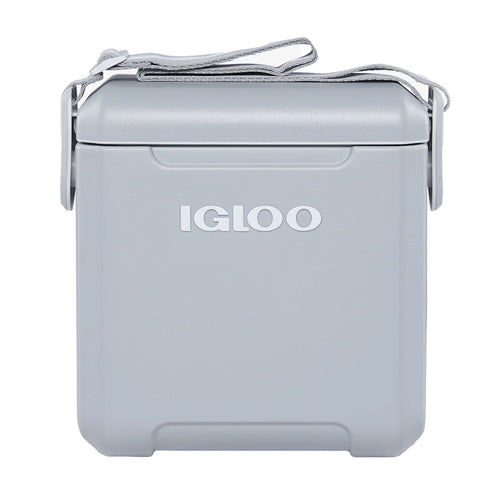 11 Quart Tag Along Too Strapped Picnic Style Cooler, Light Gray