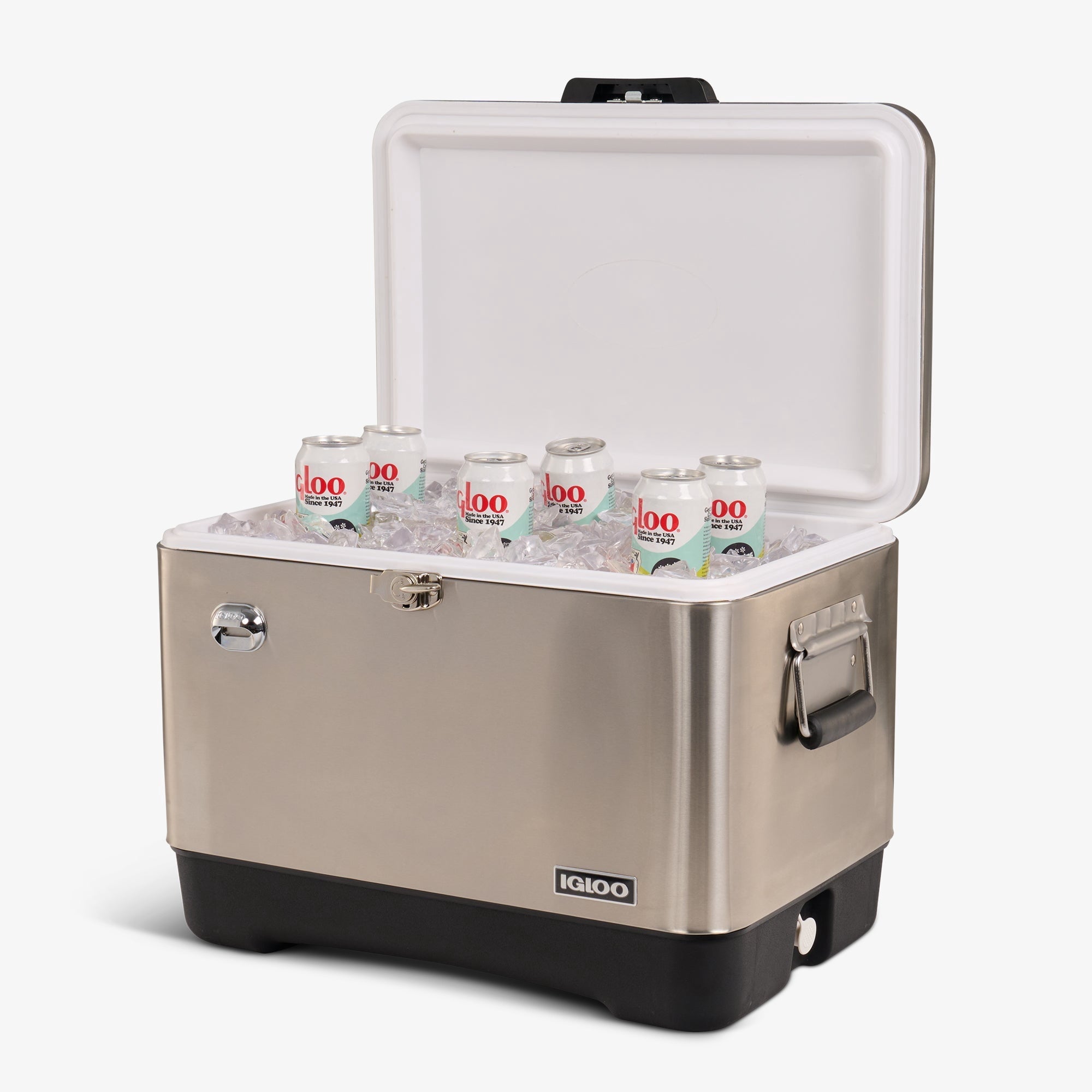 IGLOO Legacy 54 Qt Cooler, Red Star